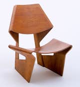 GRETE JALK
Lounge Chair, c 1963. Teak plywood.  Photo: MoMA.