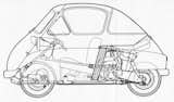 1959 BMW Isetta.  Image via: SMCars.