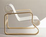 ALVAR AALTO, Paimio Chair, designed in 1931, modern production in white lacquer.  Photo: Artek.   Photo 11 of 15 in Aalto by Maria Shtein from alvar aalto