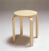 ALVAR AALTO, Stool E60, c. 1933.  Photo: Artek.