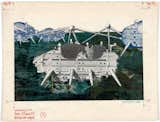 RON HERRON, Walking City, Archigram, 1966.  Photo via: Laboratoire Urbanisme Insurrectionnel.