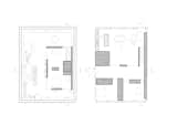 The indoor and outdoor spaces on the top floor are articulated as a single open-plan space like the lower level—the detailing of the openings in the pavilion dissolving the threshold between inside and outside.