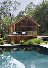 Hudson Woods, designed and built by Lang Architecture, is located in the midst of the Hudson Valley at the feet of the Catskill Mountains. Just a 2 hour drive from New York City.   Photo 9 of 10 in HOME - Dreams by Rochelle Lee from Cabins & Hideouts