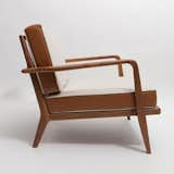 Rail Back Lounge Chair #midcentury #classic #smilow #furniture #chair