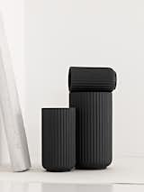 Lyngby Vase in Matte Black by Lyngby Porcelain