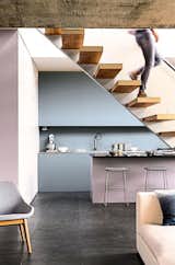 Pretty pastels in Scandinavian interiors go well with natural light woods.  Suburban Modern’s Saves from Scandinavian Trend: Pastel