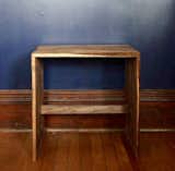 Walnut Waterfall Stool