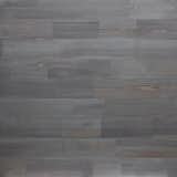 GRIS by reSAWN TIMBER co. features engineered WESTERN RED CEDAR that is designed to add graphic interest and a geometric pattern that complements the natural grain of the cedar for interior cladding (call for exterior). GRIS is one of several designs from CUBISM by reSAWN.

CUBISM by reSAWN TIMBER co. features several designs on WESTERN RED CEDAR.  CUBISM WESTERN RED CEDAR is thoughtfully created using blocks ranging in lengths from 3” to 11”. Using only Clear A&Better Mixed Grain WESTERN RED CEDAR, the blocks are joined together to create consistent plank dimensions of 11/16” thick X 6-3/4” wide X ALL 16’ Long with T/G joinery. The blocks are recovered from trim backs (typically a very high quality waste product) from various parts of the production process. The planks maintain the superior durability characteristics of WRC and has the additional benefits of staying straight and flat, allowing for little or no warp in the material prior to installation. The joinery adds graphic interest and a geometric pattern that both contrasts and compliments the natural grain of the cedar. NO. 609 is standardly offered in Clear grade and can be treated to Class A Fire Rating for Interior Application.