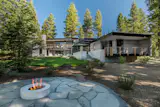 Martis Camp Estate featuring reSAWN TIMBER co.'s WILLIWAW weathered Alaskan Yellow Cedar exterior cladding