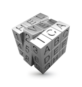 Helvetica Rubik’s Cube by Txaber