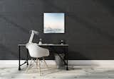 The canvas comes in four sizes: 24” x 24”, 24” x 36”, 36” x 36”, and 36” x 48”. Soundwall also honors custom orders in size and material and allows you to upload your own images.