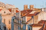 From the main bedroom, guests can look out over the Baixa skyline, which features the Madalena church and the rooftops of Alfama and Se Cathedral.