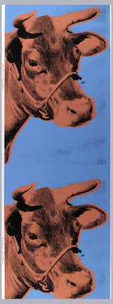 Cow, designed by Andy Warhol (American, 1928-1987) and printed by Bob Miller’s Wallpaper Studio (New York, USA).