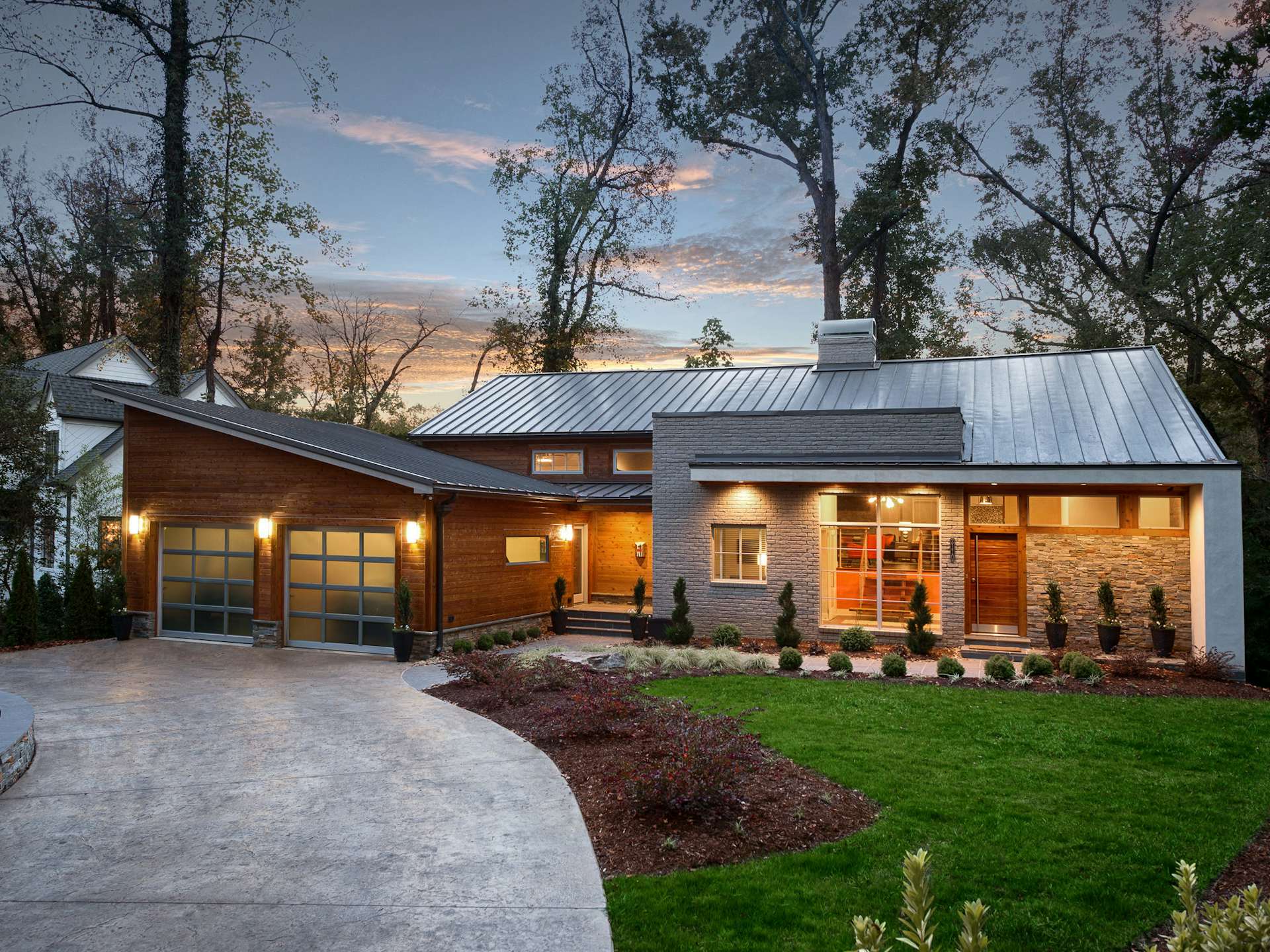 Photo 1 of 11 in Move Into This Midcentury Modern Revival in North