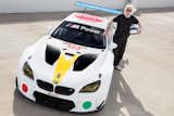 John Baldessari Blazes a Trail at the Daytona International Speedway With BMW Art Car #19