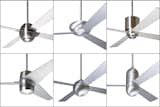 Some of the Modern Fan Company's most popular and iconic designs include (from left to right, top to bottom) the Gusto, Altus, Lapa, Velo, Ball, and Cirrus fans. The collection demonstrates minimalist design principles that marry geometric forms with contemporary finishes.  Photo 2 of 8 in Taking Flight: A Dose of Brazilian Design Lifts the Ceiling Fan to New Heights