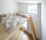 The children's room features a bunk space for friends to sleep over.  Photo 7 of 10 in Framing the Landscape and Capturing Light, a Photographer’s Home and Studio Echoes His Work