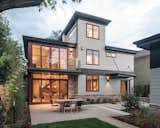 This "New Idea Home" employs Milgard Essence Series® Doors with a fiberglass exterior in Cinnamon and a wood interior.