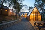 Taking inspiration from the fairy tale of Snow White and the seven dwarves, South Korean campground Haru consists of a "castle
