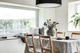 Dining Room, Chair, Table, and Pendant Lighting  Photo 6 of 12 in Havredalsvägen 239 by Dwell from Make This Enchanting Swedish Greenhouse Your Home For $864K