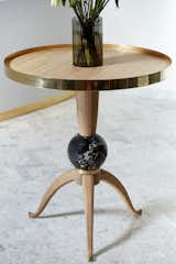 BIT UNION AKERSGATA (OSLO): At once reverently conservative and mischievously whimsical, the oak, brass and marble table is a modern spin on the Gustavian classic.

Photo: Paul Paiewonsky