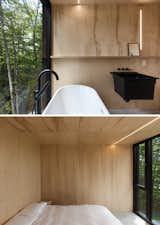  Photo 3 of 6 in Bedroom by Andrew Hall from FAHouse: A Double Triangular House in the Forest