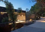 Outdoor, Concrete Patio, Porch, Deck, Walkways, Front Yard, Shrubs, Trees, and Hardscapes  Photo 10 of 14 in VIVOOD Landscape Hotel by Dwell from Unplug and Blend in at the Vivood Landscape Hotel
