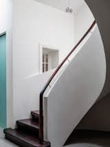 The best aspect of this stair is how the balustrade is overlaid with the original mid 1920s window, retaining its outlook and light.
© Justin Alexander

