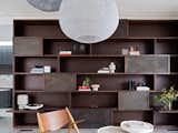 Storage Room and Shelves Storage Type A post-industrial bookshelf is without the obsolete television, and the books have become cups and saucers.
© Justin Alexander

  Photo 7 of 7 in The Art of Arranging: 6 Tips on Creating Stylish Shelf Displays from Balancing Home