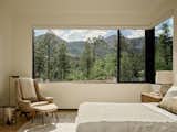 Bedroom with a view of the mountains