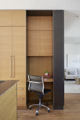 Office and Medium Hardwood Floor  Photo 18 of 19 in SteelHouse 1+2 by Zack | de Vito Architecture + Construction