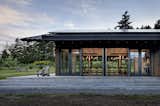 Exterior, House Building Type, Metal Roof Material, Farmhouse Building Type, Gable RoofLine, and Wood Siding Material Orcas Island Community Space and Farm Kitchen - exterior  DeForest Architects PLLC’s Saves from Orcas Island Community Space and Farm Kitchen