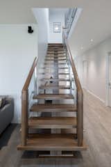 The stair design intention was to make it solid and light.