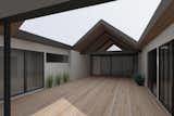 design development rendering: view toward entry courtyard

[eichler addition + renovation // orange, california]