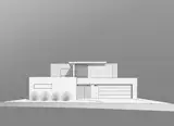 front elevation / design rendering

[huntington harbour mid-century addition + renovation, orange county california]