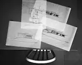 residential renovation / architectural design drawings

[floor plans + preliminary elevations]