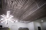 Whitewashed Barnwood Ceiling Screen