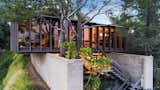 House of glass designed by local LA architect Ed Niles