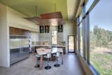 Custom tile pattern with same angle found throughout house.  Photo 6 of 10 in Canyon House by Copeland Architecture & Construction