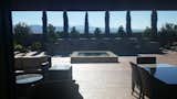 Forward of the treeline is a face ensuring unobstructed views of the Las Vegas Valley.