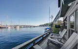 The wraparound deck provides the perfect spot for relaxing, entertaining and enjoying gorgeous water views.