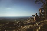 The summit of Hanging Rock, NC. 