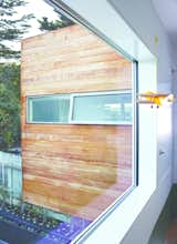 Double-glazed windows with aluminium joinery with was used throughout the home. As an accredited LEED practitioner, Liang's goal was to create a sustainable living space.
