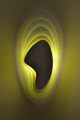 Viscosity by Rob Zinn for blankblank

Part of the Helicentric Collection by Rob Zinn, Viscosity is a uniquely shaped layered wall or ceiling sconce light. Colors applied to the back of each satin white layer glow subtly in natural light when the fixture is off but glow brightly when turned on. Available in 4 sizes, multiple colorways and mono colors and custom color combinations.  For hardwiring, dimmer recommended.  UL Listed with Edison base or GU-24 pin base. Optional LED light source.

Shown in Neon Yellow. 

Leadtime 8 weeks. Made in Northern California.

http://blankblank.net/designs/viscosity/