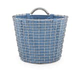 Create a warm and calm feel to your home by using our new Basket Liners to store all your small bits and pieces. The new Basket Liner is a
perfect complement to our wall mounted storage system with Bins and Bin Hangers. The Basket Liners comes in a warm petrol blue and a soft green colour as well as black and white. The Basket Liners are available for
Bin and Bucket 16L and Bin, Bucket and Classic 24L. Play with colour in a tasteful and discrete way by using an accent colour to personalise your home.
Material: Organic cotton