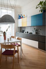 Kitchen, Medium Hardwood Floor, Engineered Quartz Counter, and Pendant Lighting  Photo 4 of 24 in Coates Place by Mr Buckley Interiors