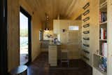 The floors in this tiny house are end grain mesquite which are harvested in accordance with Forest Service land management practices by the Yaqui people in Texas and Arizona.