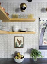 tiled backsplash