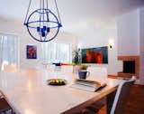 The Cosmo Pendant by Boyd Lighting comes in 12 powder coat colors, like "Cadet" blue, to pop in any interior.