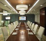 Q: What hangs over the conference room of a lighting design company?

A: The Catacaos Pendant by Boyd Lighting